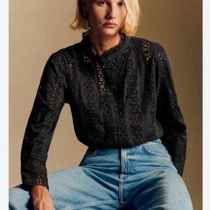 Sézane Rym shirt EUC 🖤🖤